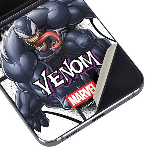 Marvel Venom Reaching Forward Galaxy Z Flip5 5G Skin