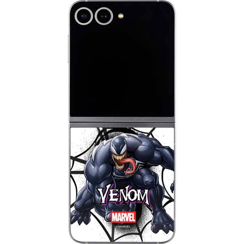 Marvel Venom Reaching Forward Galaxy Z Flip6 Skin