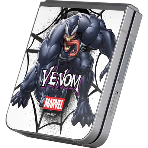 Marvel Venom Reaching Forward Galaxy Z Flip6 Skin