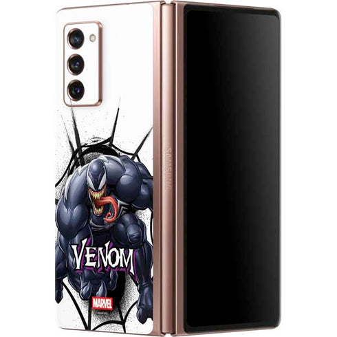 Marvel Venom Reaching Forward Galaxy Z Fold2 5G Skin