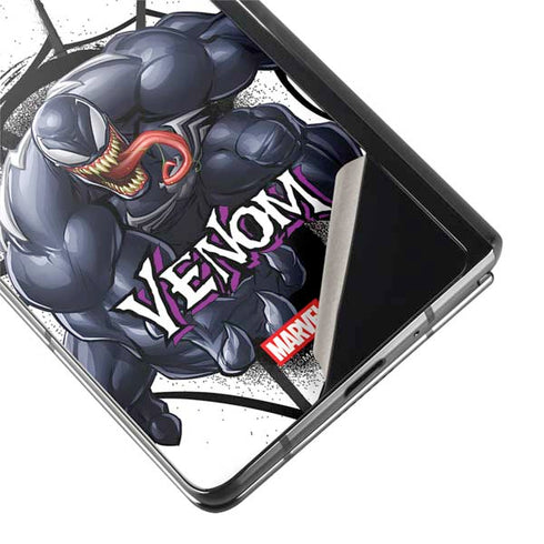 Marvel Venom Reaching Forward Galaxy Z Fold2 5G Skin