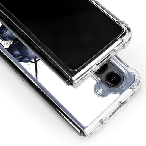 Marvel Venom Reaching Forward Galaxy Z Fold5 5G Clear Case