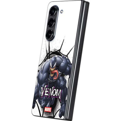 Marvel Venom Reaching Forward Galaxy Z Fold5 5G Skin
