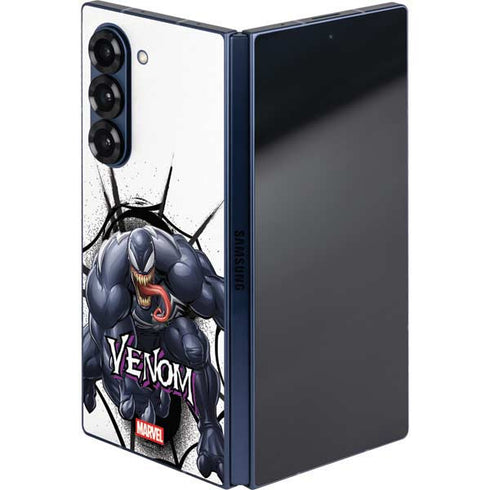 Marvel Venom Reaching Forward Galaxy Z Fold6 Skin