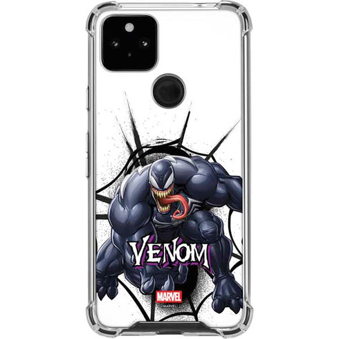 Marvel Venom Reaching Forward Google Pixel 4a 5G Clear Case