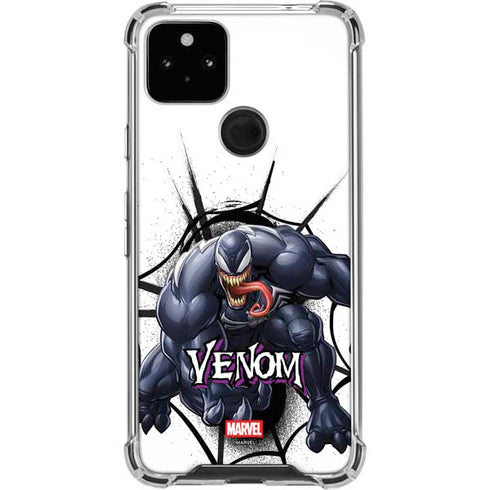 Marvel Venom Reaching Forward Google Pixel 5a 5G Clear Case