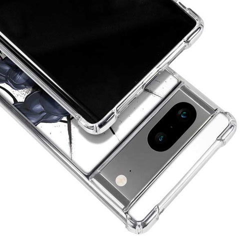 Marvel Venom Reaching Forward Google Pixel 8a Clear Case