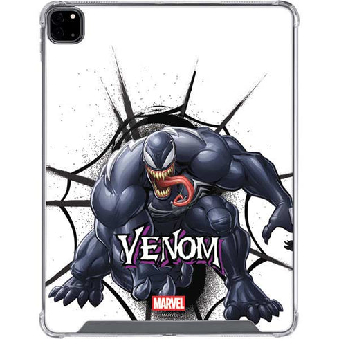 Marvel Venom Reaching Forward iPad Pro 12.9in (2020) Clear Case