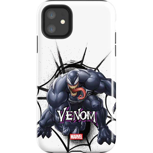 Marvel Venom Reaching Forward iPhone 11 Impact Case
