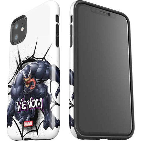 Marvel Venom Reaching Forward iPhone 11 Impact Case