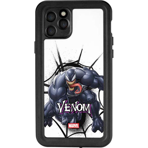 Marvel Venom Reaching Forward iPhone 11 Pro Waterproof Case