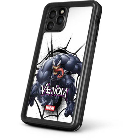Marvel Venom Reaching Forward iPhone 11 Pro Waterproof Case