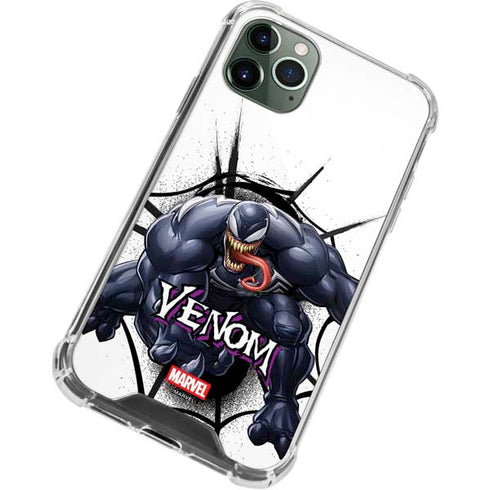 Marvel Venom Reaching Forward iPhone 12 Pro Clear Case
