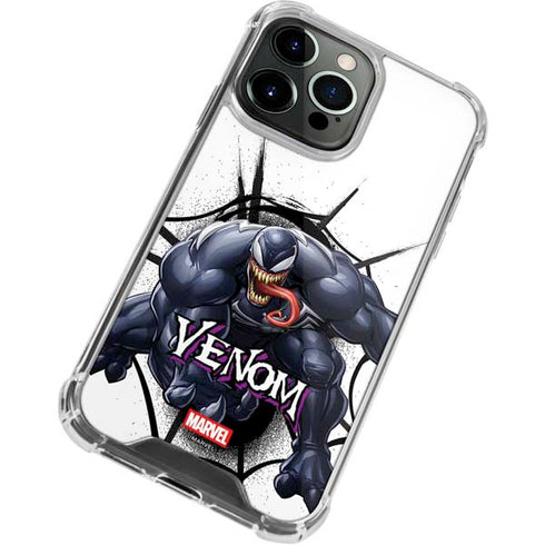 Marvel Venom Reaching Forward iPhone 13 Pro Max Clear Case