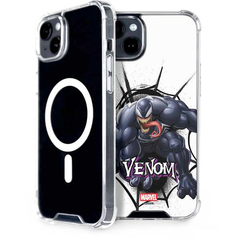 Marvel Venom Reaching Forward iPhone 14 MagSafe Case