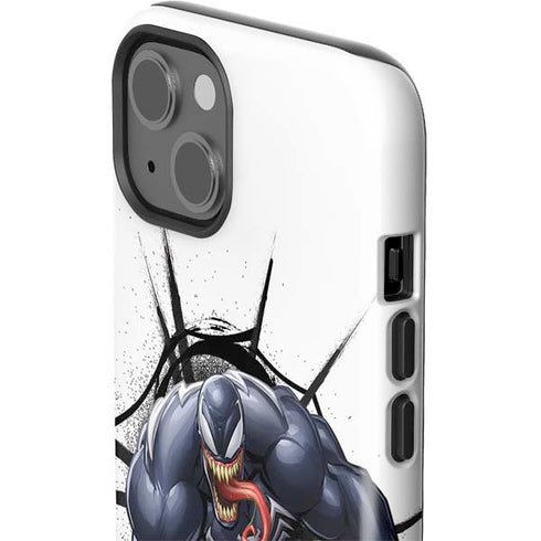 Marvel Venom Reaching Forward iPhone 14 Plus Impact Case