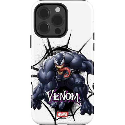 Marvel Venom Reaching Forward iPhone 14 Pro Impact Case
