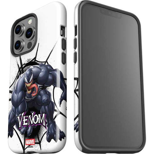 Marvel Venom Reaching Forward iPhone 14 Pro Impact Case