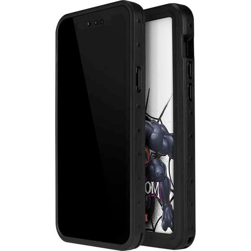 Marvel Venom Reaching Forward iPhone 14 Pro Max Waterproof Case