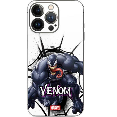 Marvel Venom Reaching Forward iPhone 14 Pro Skin