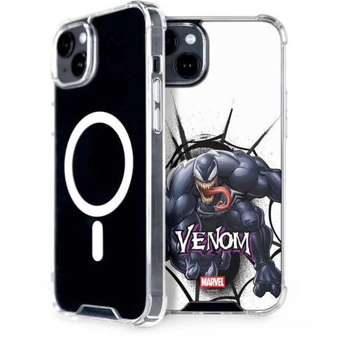 Marvel Venom Reaching Forward iPhone 15 MagSafe Case