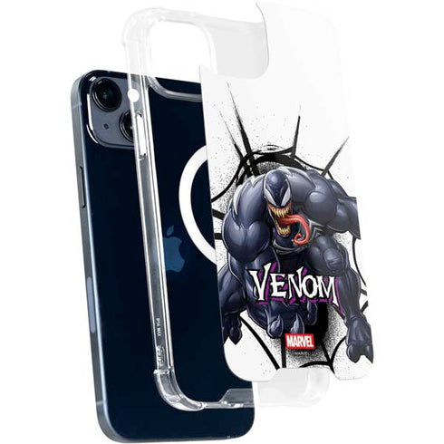 Marvel Venom Reaching Forward iPhone 15 MagSafe Case