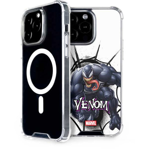 Marvel Venom Reaching Forward iPhone 15 Pro Max MagSafe Case