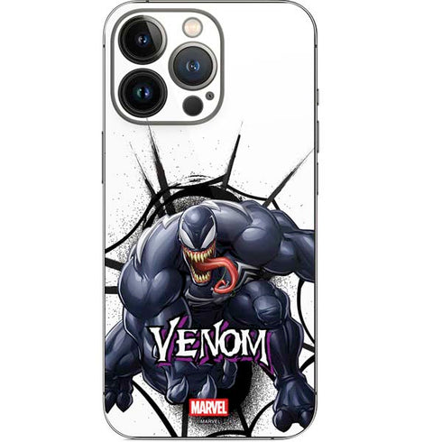 Marvel Venom Reaching Forward iPhone 15 Pro Skin