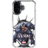 Marvel Venom Reaching Forward iPhone 16 Plus Clear Case