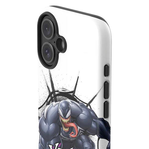 Marvel Venom Reaching Forward iPhone 16 Plus Impact Case