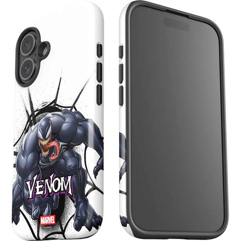 Marvel Venom Reaching Forward iPhone 16 Plus Impact Case