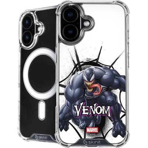 Marvel Venom Reaching Forward iPhone 16 Plus MagSafe Case