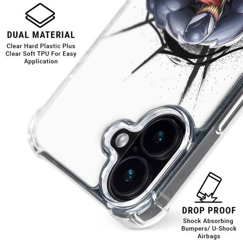 Marvel Venom Reaching Forward iPhone 16 Plus MagSafe Case