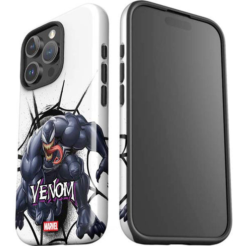 Marvel Venom Reaching Forward iPhone 16 Pro Impact Case