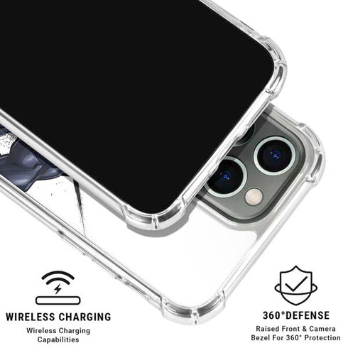 Marvel Venom Reaching Forward iPhone 16 Pro Max Clear Case