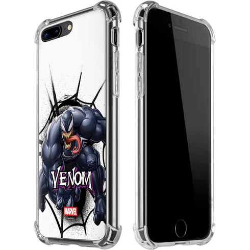 Marvel Venom Reaching Forward iPhone 7/8 Plus Clear Case
