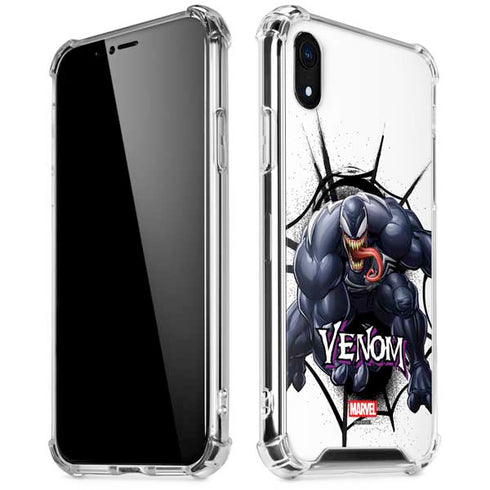 Marvel Venom Reaching Forward iPhone XR Clear Case