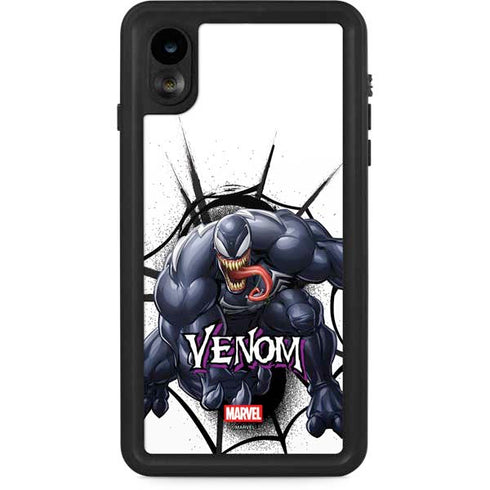 Marvel Venom Reaching Forward iPhone XR Waterproof Case