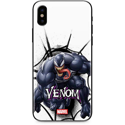 Marvel Venom Reaching Forward iPhone XS Skin