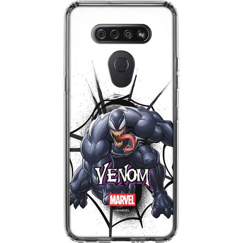 Marvel Venom Reaching Forward LG K51/Q51 Clear Case