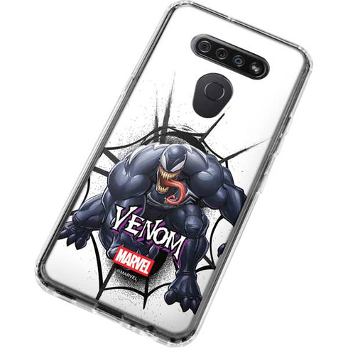 Marvel Venom Reaching Forward LG K51/Q51 Clear Case