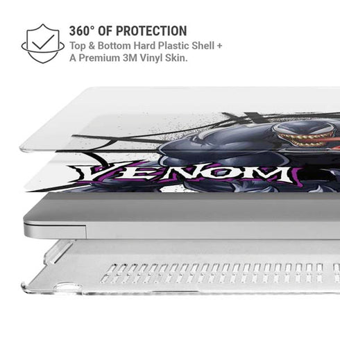 Marvel Venom Reaching Forward MacBook Air 13in (2020) Case plus Skin