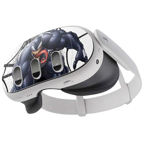 Marvel Venom Reaching Forward Meta Quest 3 Skin