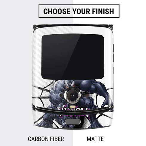 Marvel Venom Reaching Forward Motorola RAZR Skin