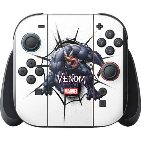 Marvel Venom Reaching Forward Nintendo Switch 2 (2025) with Joy-Con Skin