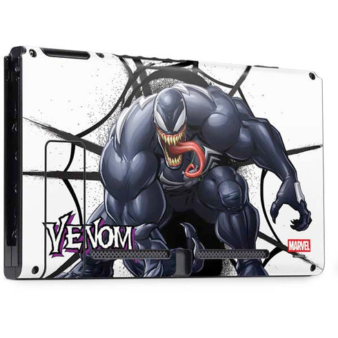 Marvel Venom Reaching Forward Nintendo Switch Bundle Skin