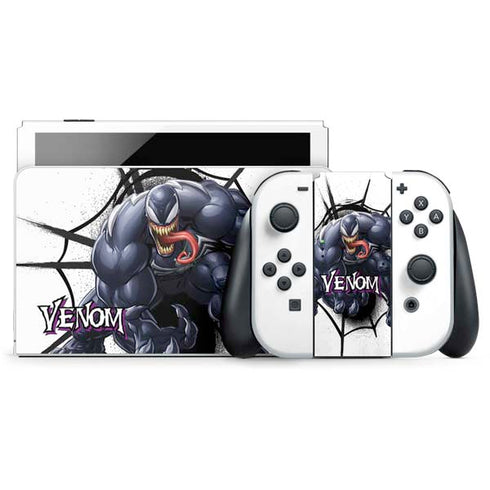 Marvel Venom Reaching Forward Nintendo Skins