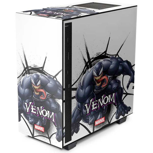 Marvel Venom Reaching Forward NZXT H510 Compact ATX Mid-Tower Case Skin