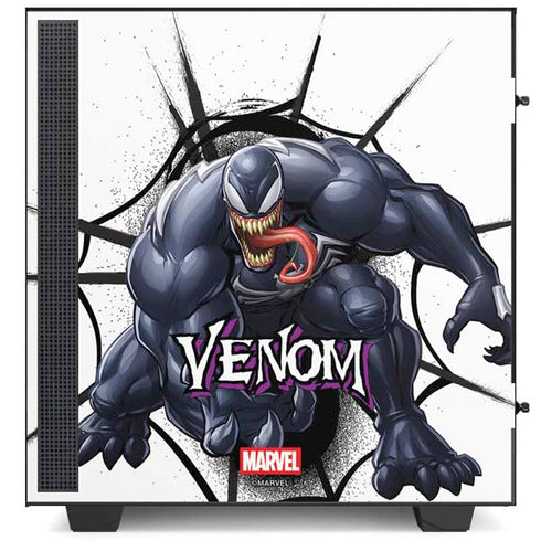 Marvel Venom Reaching Forward NZXT H510 Compact ATX Mid-Tower Case Skin