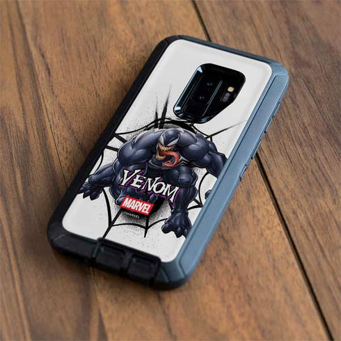 Marvel Venom Reaching Forward Otterbox Defender Galaxy Skin